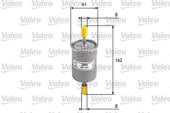 Obrázok Palivový filter VALEO  587008