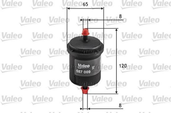Obrázok Palivový filter VALEO  587009