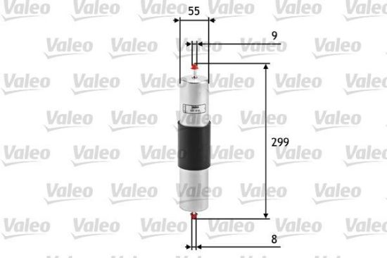 Obrázok Palivový filter VALEO  587014