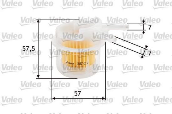 Obrázok Palivový filter VALEO  587017