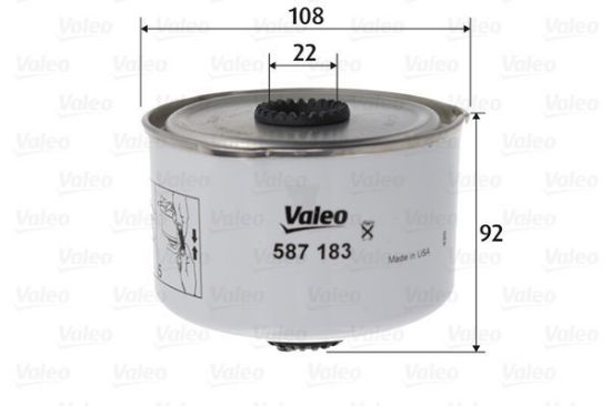 Obrázok Palivový filter VALEO  587183