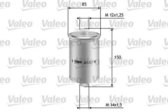 Obrázok Palivový filter VALEO  587202