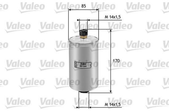 Obrázok Palivový filter VALEO  587204