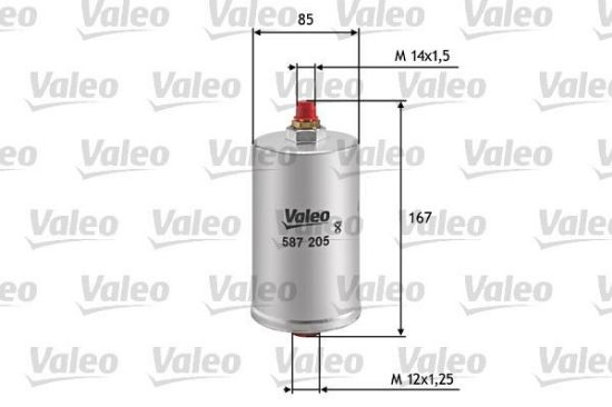 Obrázok Palivový filter VALEO  587205