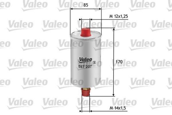 Obrázok Palivový filter VALEO  587207