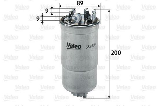 Obrázok Palivový filter VALEO  587500