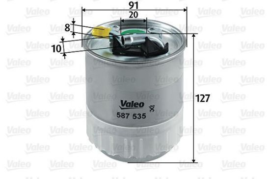 Obrázok Palivový filter VALEO  587535