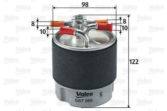 Obrázok Palivový filter VALEO  587566