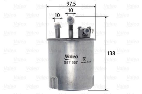Obrázok Palivový filter VALEO  587567
