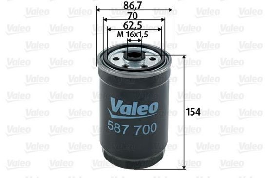 Obrázok Palivový filter VALEO  587700