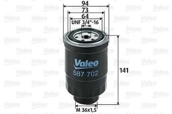 Obrázok Palivový filter VALEO  587702