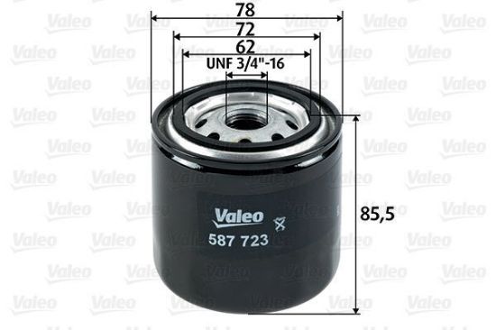 Obrázok Palivový filter VALEO  587723