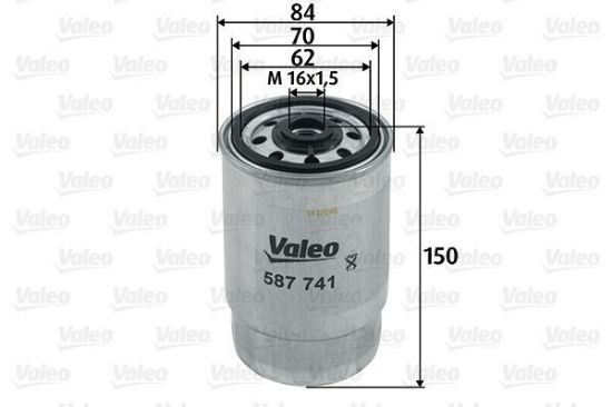 Obrázok Palivový filter VALEO  587741