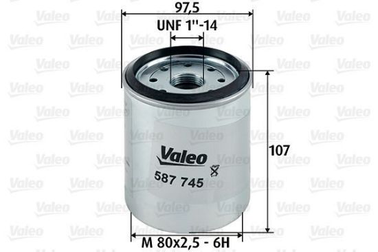 Obrázok Palivový filter VALEO  587745