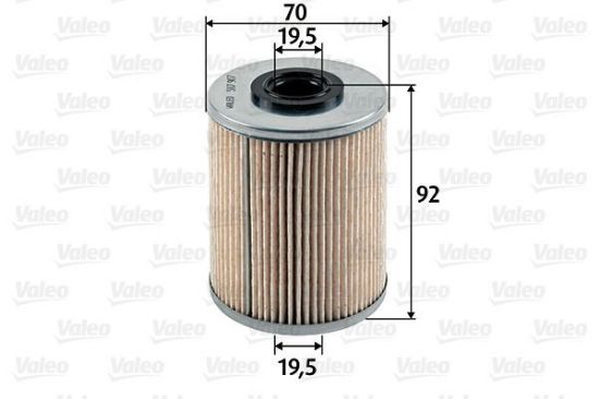 Obrázok Palivový filter VALEO  587907