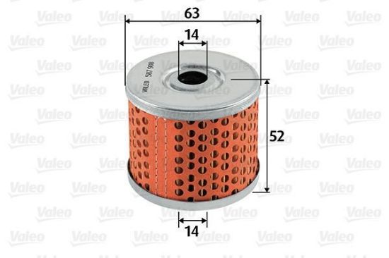 Obrázok Palivový filter VALEO  587908