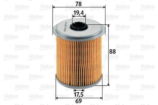 Obrázok Palivový filter VALEO  587910