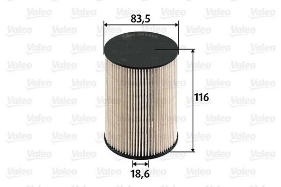 Obrázok Palivový filter VALEO  587919