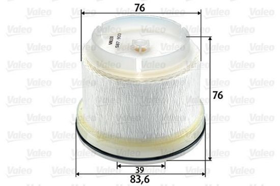Obrázok Palivový filter VALEO  587933