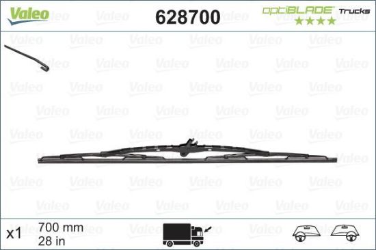 Obrázok Stieracia lišta VALEO OPTIBLADE TRUCKS 628700