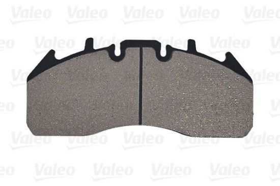 Obrázok Sada brzdových platničiek kotúčovej brzdy VALEO OPTIPACK 882246