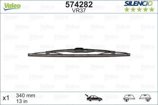 Obrázok Stieracia lišta VALEO SILENCIO REAR 574282