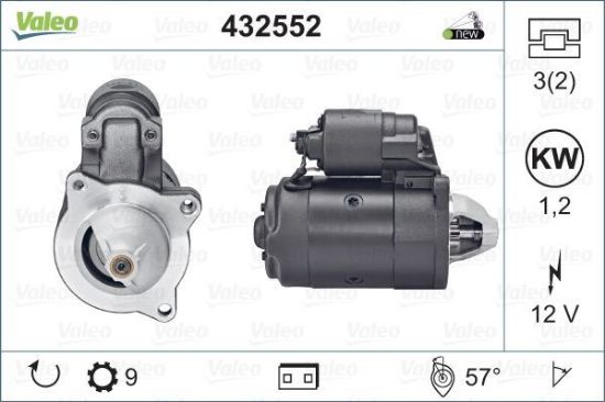 Obrázok żtartér VALEO  ORIGINS NEW 432552