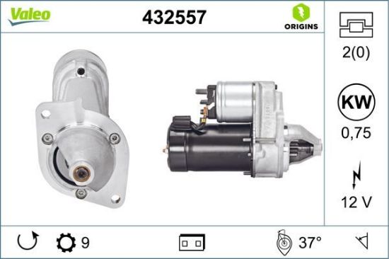 Obrázok żtartér VALEO  ORIGINS NEW 432557