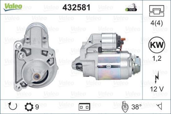 Obrázok żtartér VALEO  ORIGINS NEW 432581