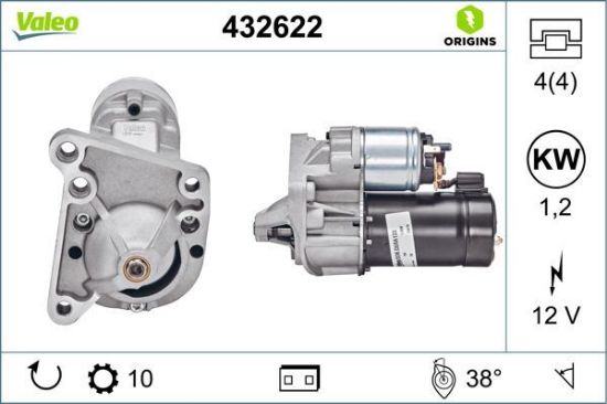 Obrázok żtartér VALEO  ORIGINS NEW 432622