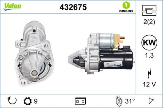 Obrázok żtartér VALEO  ORIGINS NEW 432675