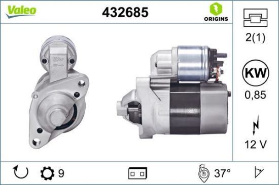 Obrázok żtartér VALEO  ORIGINS NEW 432685