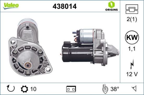 Obrázok żtartér VALEO  ORIGINS NEW 438014