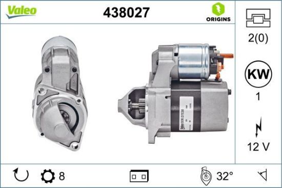 Obrázok żtartér VALEO  ORIGINS NEW 438027