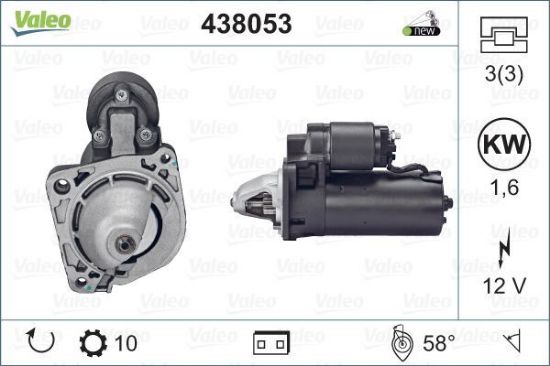Obrázok żtartér VALEO  ORIGINS NEW 438053