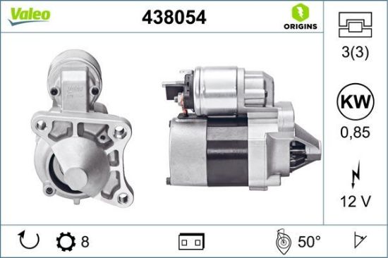 Obrázok żtartér VALEO  ORIGINS NEW 438054