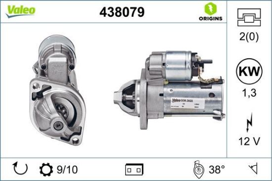 Obrázok żtartér VALEO  ORIGINS NEW 438079