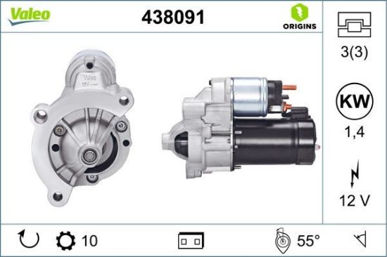 Obrázok żtartér VALEO  ORIGINS NEW 438091