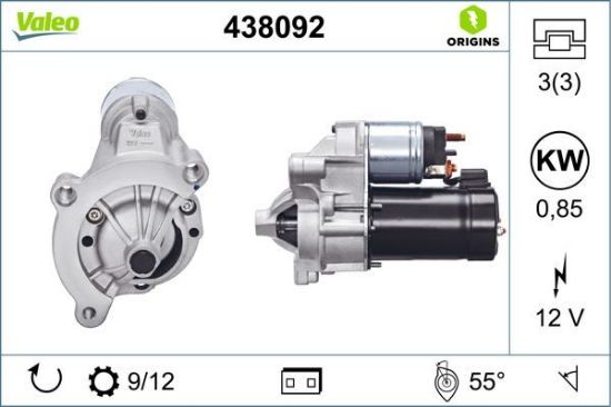 Obrázok żtartér VALEO  ORIGINS NEW 438092