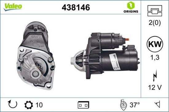 Obrázok żtartér VALEO  ORIGINS NEW 438146