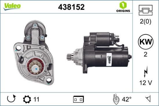 Obrázok żtartér VALEO  ORIGINS NEW 438152