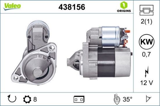 Obrázok żtartér VALEO  ORIGINS NEW 438156