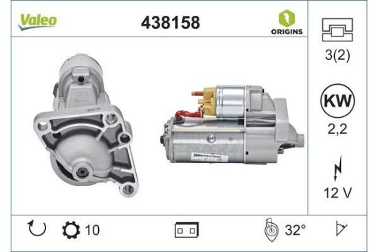 Obrázok żtartér VALEO  ORIGINS NEW 438158
