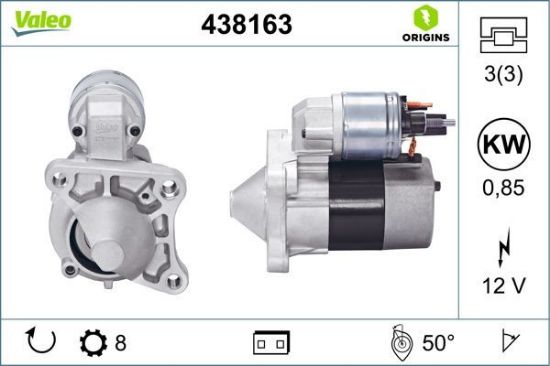 Obrázok żtartér VALEO  ORIGINS NEW 438163