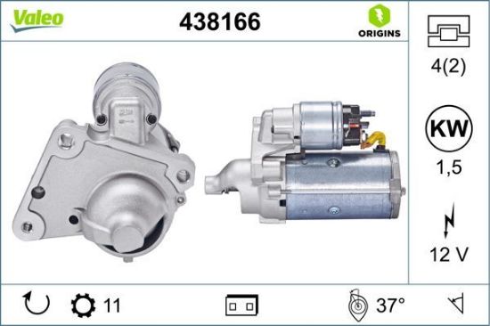 Obrázok żtartér VALEO  ORIGINS NEW 438166
