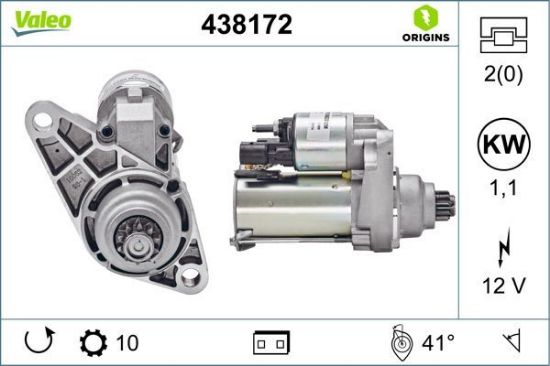 Obrázok żtartér VALEO  ORIGINS NEW 438172