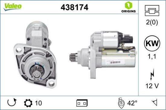 Obrázok żtartér VALEO  ORIGINS NEW 438174