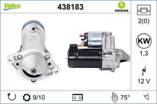 Obrázok żtartér VALEO  ORIGINS NEW 438183
