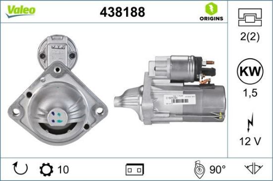 Obrázok żtartér VALEO  ORIGINS NEW 438188