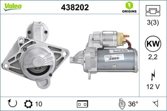 Obrázok żtartér VALEO  ORIGINS NEW 438202